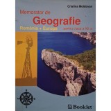 Cristina Moldovan - Memorator de geografie - Pentru clasa a XII-a (Editia: 2012)