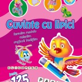 Cuvinte cu lipici (1). Formam cuvinte coloram engleza invatam - Editura Anteea