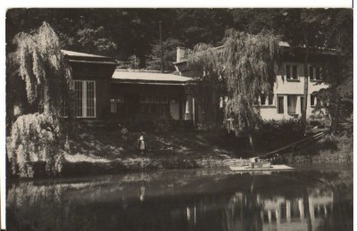 CPIB 22731 - CARTE POSTALA - SOVATA. LACUL NEGRU, BAILE CALDE, RPR, 1958 foto