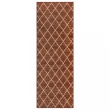 Cumpara ieftin Covor traversă, maro &icirc;nchis, 80x300 cm