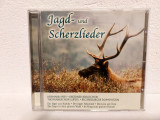 CD C&acirc;ntece de v&acirc;nătoare (Jagd und Scherzlieder), folk Germania, Hermann Prey