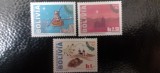 Bolivia-Craciun 1992-arta,pictura -serie completa nestampilate MNH(W 2), Nestampilat