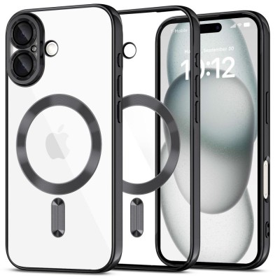 Husa iPhone 16 6.1 Magsafe Negru foto