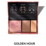 Paletă pentru conturul feței 3-&icirc;n-1 Golden Hour &ndash; Luminozitate și Definire, Avon