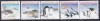 DB1 AAT Terit. Antarctice Australia 1988 Fauna Pasari Pinguini Foci 5 v. MNH, Nestampilat
