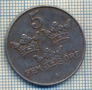 AX 75 MONEDA - SUEDIA - 5 ORE -ANUL 1942 -STAREA CARE SE VEDE foto