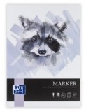 Bloc desen Marker A3, 15 file, hartie 180g/mp, colectia Oxford Artistic