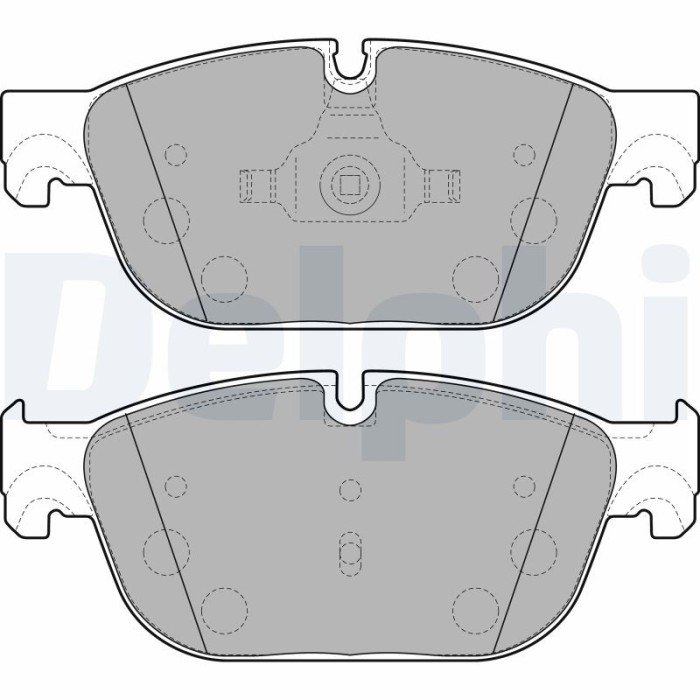 DELPHI LP2198 set placute frana,frana disc