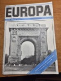 revista europa - anul 1 ,nr. 1 - din anul 1990 - prima aparitie