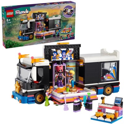 LEGO FRIENDS AUTOCAR DE TURNEU PENTRU STARURI POP 42619 foto