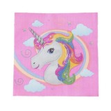 Set 20 servetele UNICORN 33x33 cm