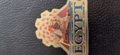 XG Magnet frigider - tematica turistica - Egipt - Sfinx (metalizat) foto