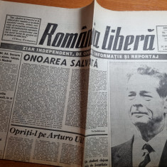 romania libera 30 aprilie 1992-prima vizita in romania a regelui mihai