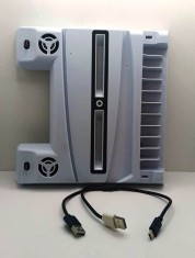 Stand Vertical PS5 Disc/Digital - cu accesorii