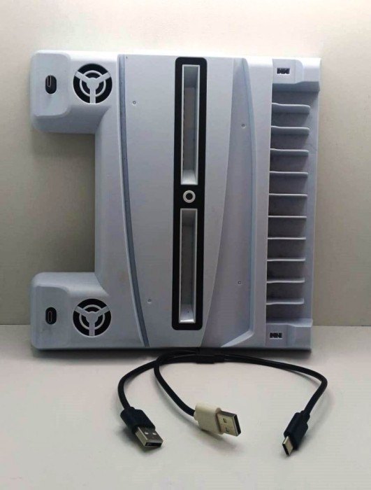 Stand Vertical PS5 Disc/Digital - cu accesorii
