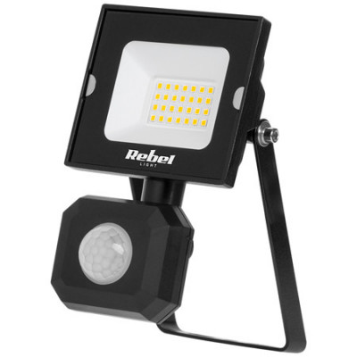 Proiector LED Rebel cu senzor de miscare 20W,1700lm, lumina neutra, 4000K, lumina neutra foto