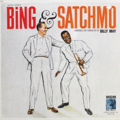 Vinil Bing Crosby & Louis Armstrong ‎– Bing & Satchmo (G+)