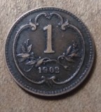 AUT AustroUngaria 1 heller 1902, Europa