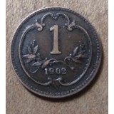 AUT AustroUngaria 1 heller 1902