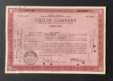 Childs Company - Actiuni - New York - 1948