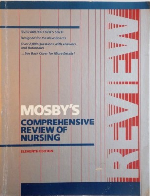MOSBY&amp;#039;S COMPREHENSIVE REVIEW OF NURSING, ELEVENTH EDITION 1984 foto
