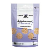 Cookie cu migdale si caramel sarat bio 100g Kookie Cat