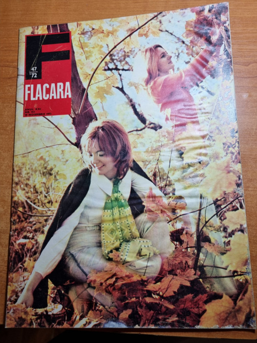flacara 18 noiembrie 1972-foto baia mare,fimul romanesc in dezbatere,b. bardot