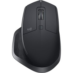 Mouse Wireless MX Master 2S, Bluetooth, 4.000 DPI, Logitech Flow, 7 Butoane, Negru foto