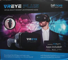 OCHELARI VR EYE PLUS CU CA?TI ?I TELECOMANDA foto