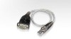ADAPTOR USB ATEN, USB 2.0 (T) la Serial RS232 (9-pin)(T), 0.35 m, argintiu,&quot;UC232A-AT&quot; (timbru verde 0.08 lei)