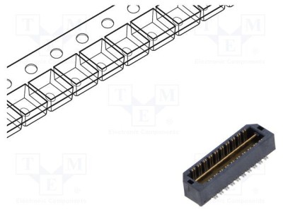 Conector PCB-PCB tată PIN 40 0,5mm QTH aurit SMT soclu 2A SAMTEC foto