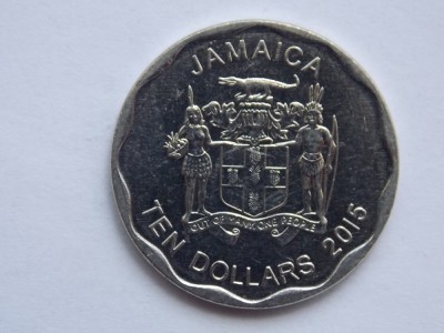 10 DOLLARS 2015 JAMAICA foto
