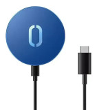 Cumpara ieftin Incarcator Wireless Joyroom 15 W+cablu date Type-C Albastru