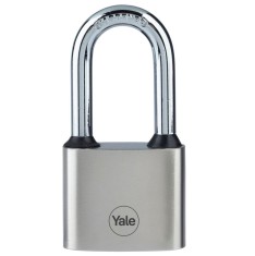 Lacat cu cheie Yale Y112/40/138/1, otel, rezistent la umiditate, argintiu, 40 mm