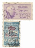 Siria - Marci diverse (2 buc.), 1945 - valori obliterate