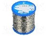 Fludor cu plumb, 0.5mm, 500g, Sn63Pb37, BROQUETAS BROFIL 63 B2.1 0.5MM 500G, T136212 foto