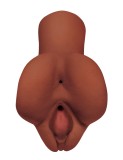 Masturbator Dublu Anus + Vagin Pick Your Pleasure, Brun