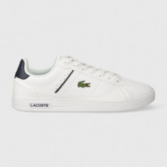 Lacoste sneakers din piele EUROPA PRO 123 1 SMA culoarea alb, 45SMA0116