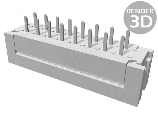 Adaptor IDC 16 PIN pentru cablu-bandă 1,27mm
