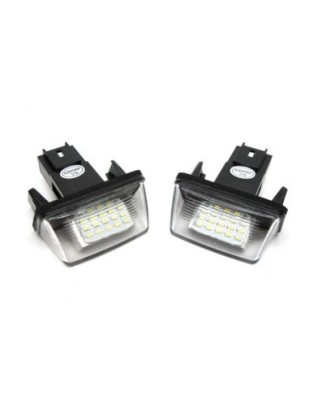 Lampi numar led CITROEN C3, C4, C5, C6, XSARA, SAXO, BERLINGO foto