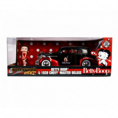 MACHETA METALICA BETTY BOOP CHEVY MASTER SCARA 1 LA 24 foto