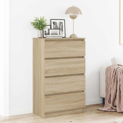 vidaXL Dulap, stejar sonoma, 60x35x98,5 cm, lemn prelucrat 800534 foto