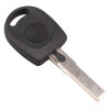 Carcasa cheie auto cu loc pentru cip si led VW-107, compatibila Volkswagen, Seat, Skoda AllCars, AutoLux