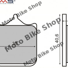 MBS Placute frana (Sinter) echivalent MCB721, Cod Produs: 225101392RM