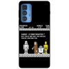 Husa compatibila cu Motorola G51 model These Are Not the Droids You&amp;#039;re Looking For, Silicon, TPU, Viceversa, Transparent, Carcasa