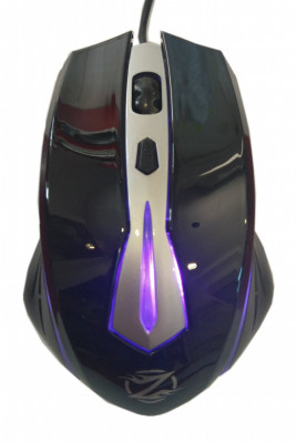 Mouse Gaming Iluminat ZORNWEE Z036, USB, 1000 dpi, optic, 4 butoane, cablu 1.4M foto