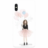 Husa silicon pentru Xiaomi Redmi S2, Happy Aniversary