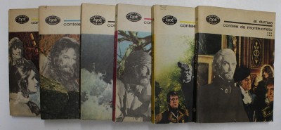CONTELE DE MONTE CRISTO de ALEXANDRE DUMAS , VOLUMELE I - VI , 1985 , COLECTIA BPT * foto