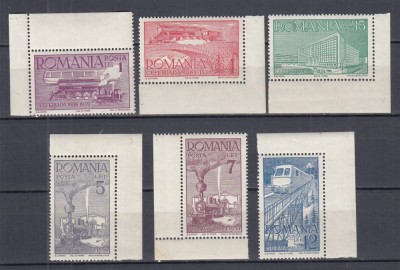 ROMANIA 1939 LP 132 CEFERIADA SERIE COLT DE COALA STARE MNH foto