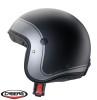 Casca open face pentru scuter - motocicleta (jet) Caberg model Freeride X Imola D5 negru/gun metal (titanium) mat (fibra de sticla) XL (61/62cm)